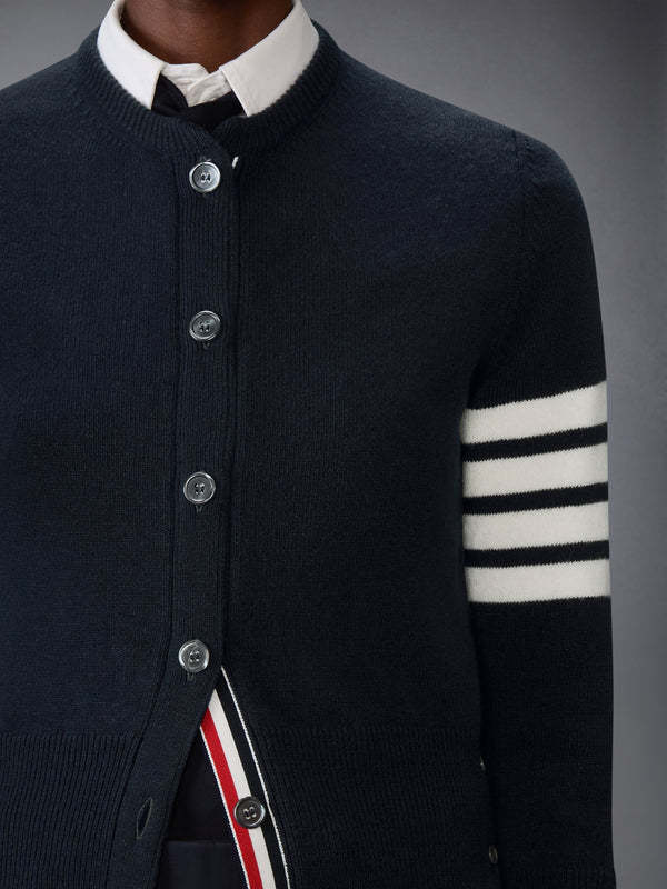 LUNAR NEW YEAR WOOL 4-BAR INTARSIA CARDIGAN
