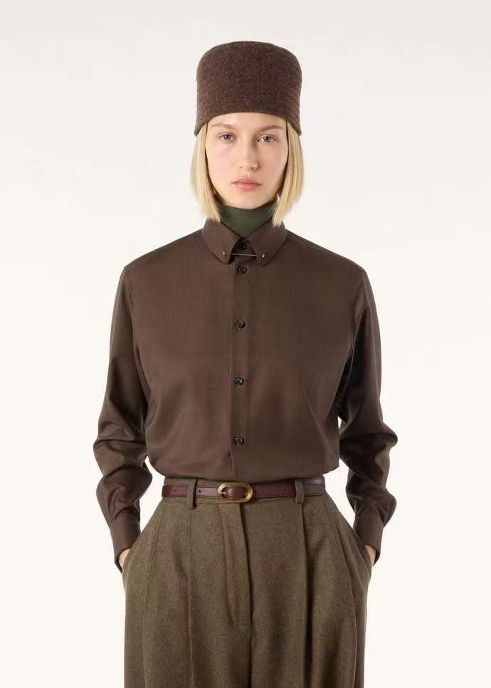 Thea Shirt--Virgin Wool