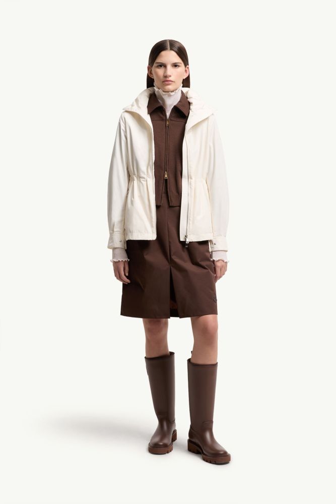 Enette Hooded Short Parka