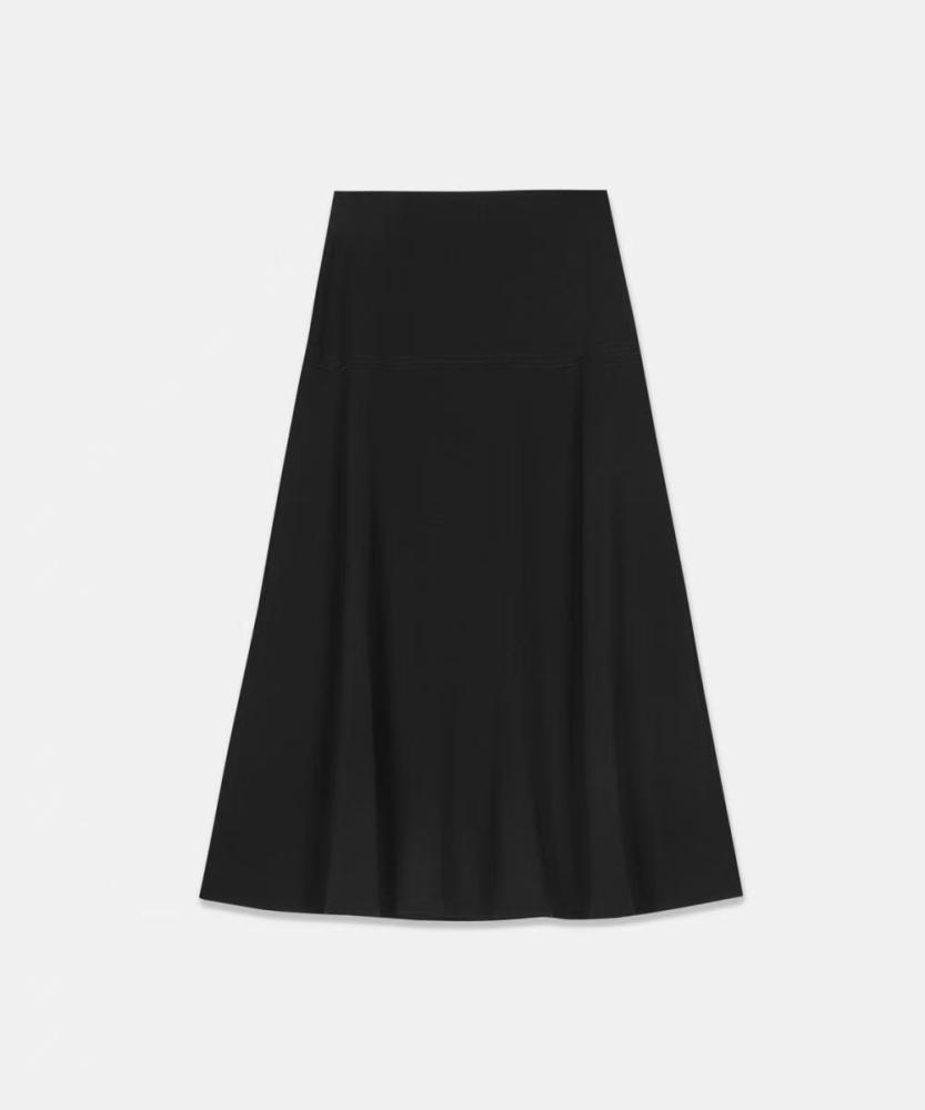 Circle Skirt in Admiral Crepe