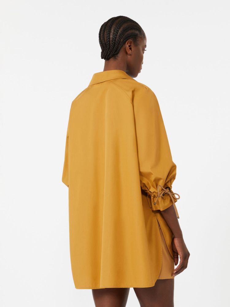 Cotton poplin blouse