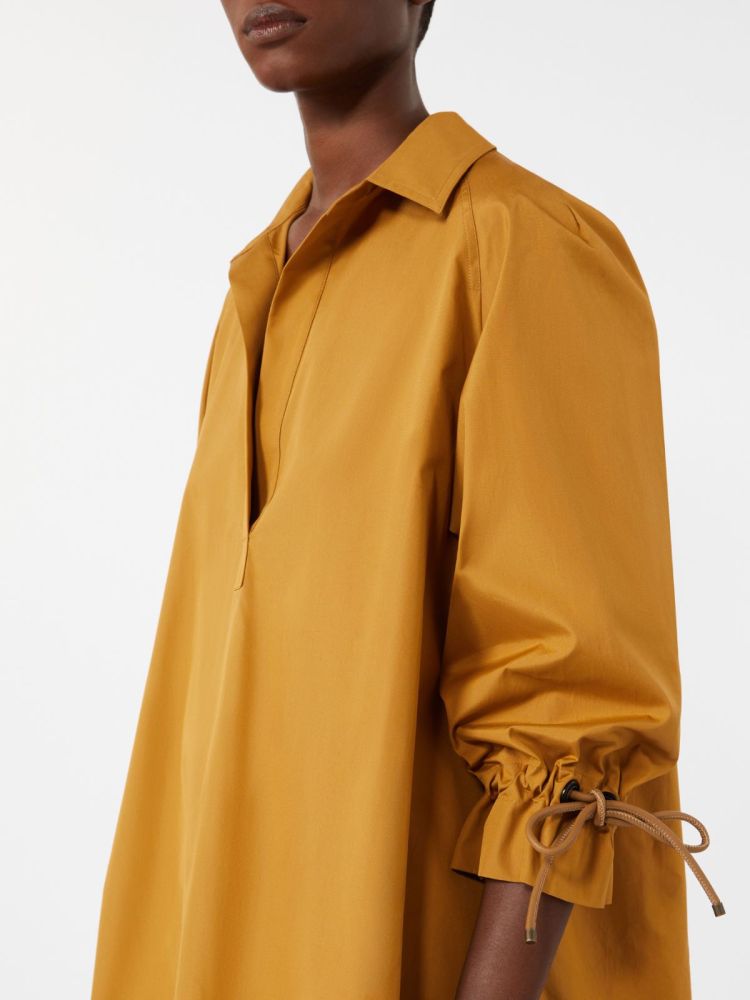 Cotton poplin blouse