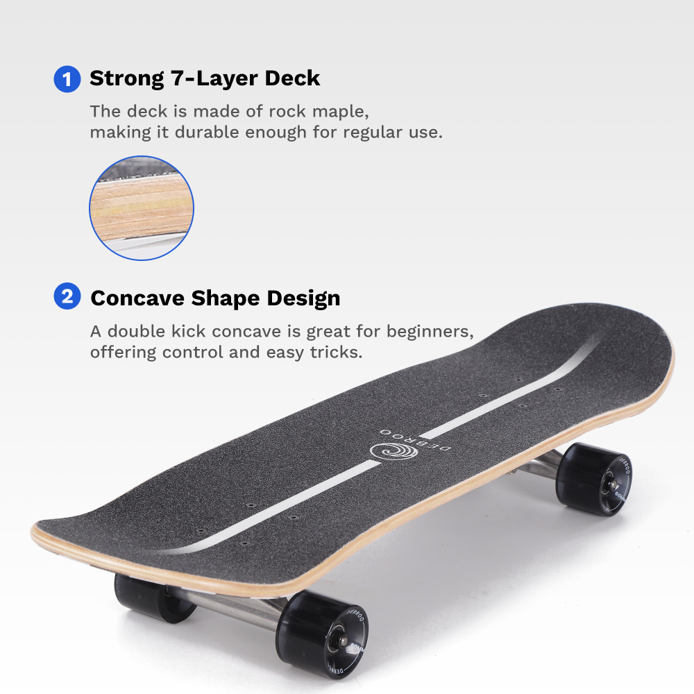 31" Complete Skateboard with LED Light-Up Wheels – Ultimate Beginner to Intermediate Deck for Boys & Girls – Full Protective Gear Set Included