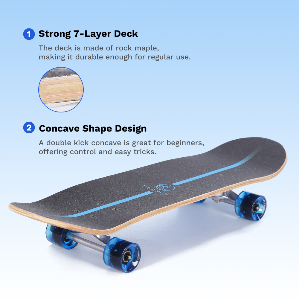 31" Complete Skateboard with LED Light-Up Wheels – Ultimate Beginner to Intermediate Deck for Boys & Girls – Full Protective Gear Set Included