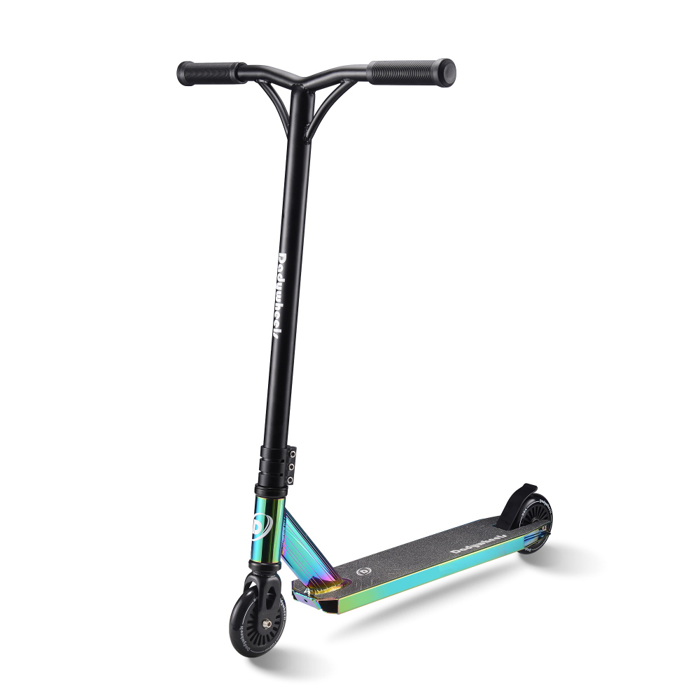 Pro Scooter for Kids 6+ | 31.5" Height & 220 LBS Limit | Durable Trick Scooter for Skate Park & Street