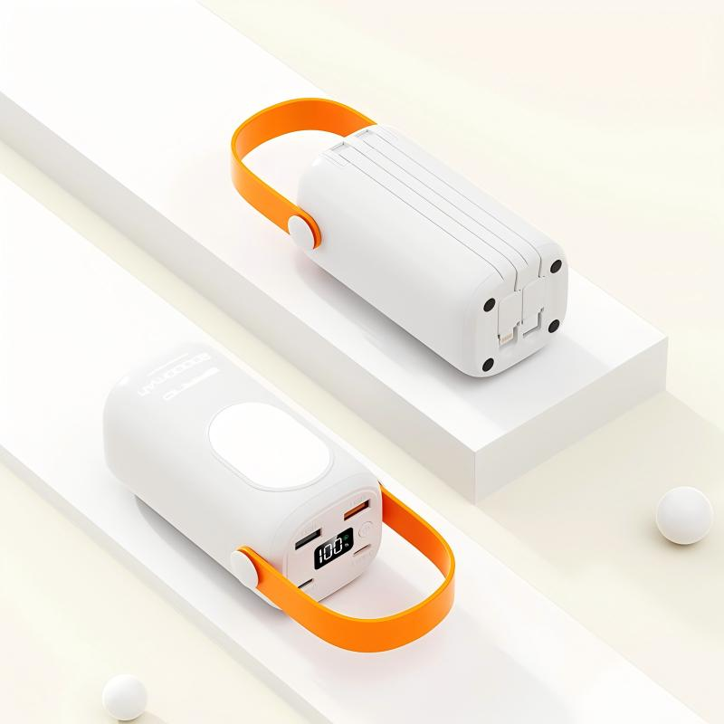 DITO 20000 mAh Camping Light Power bank with 2 detachable cables