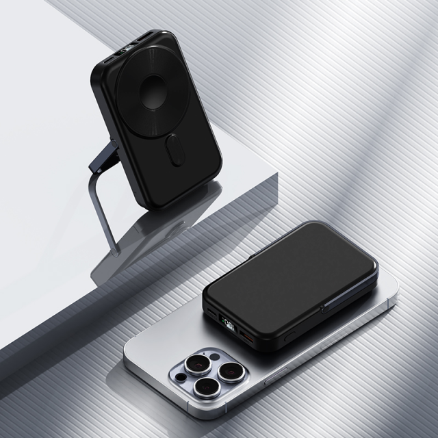 DITO Foldable Kickstand strong Magnetic 10000 mAh wireless Power Bank