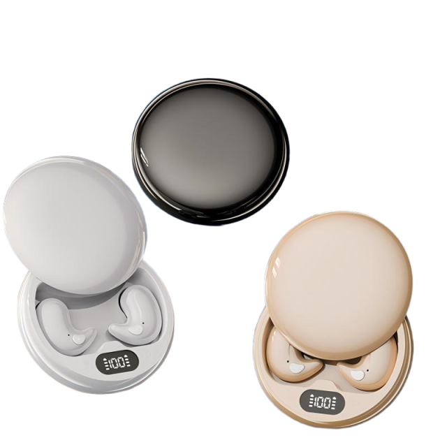 DITO Compact Portable Digital Display In-Ear Headphones with Surround Sound