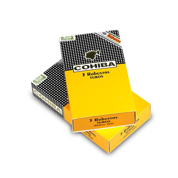 COHIBA ROBUSTOS TUBOS 15s   高希霸 罗伯图 纸盒铝管  15支/盒