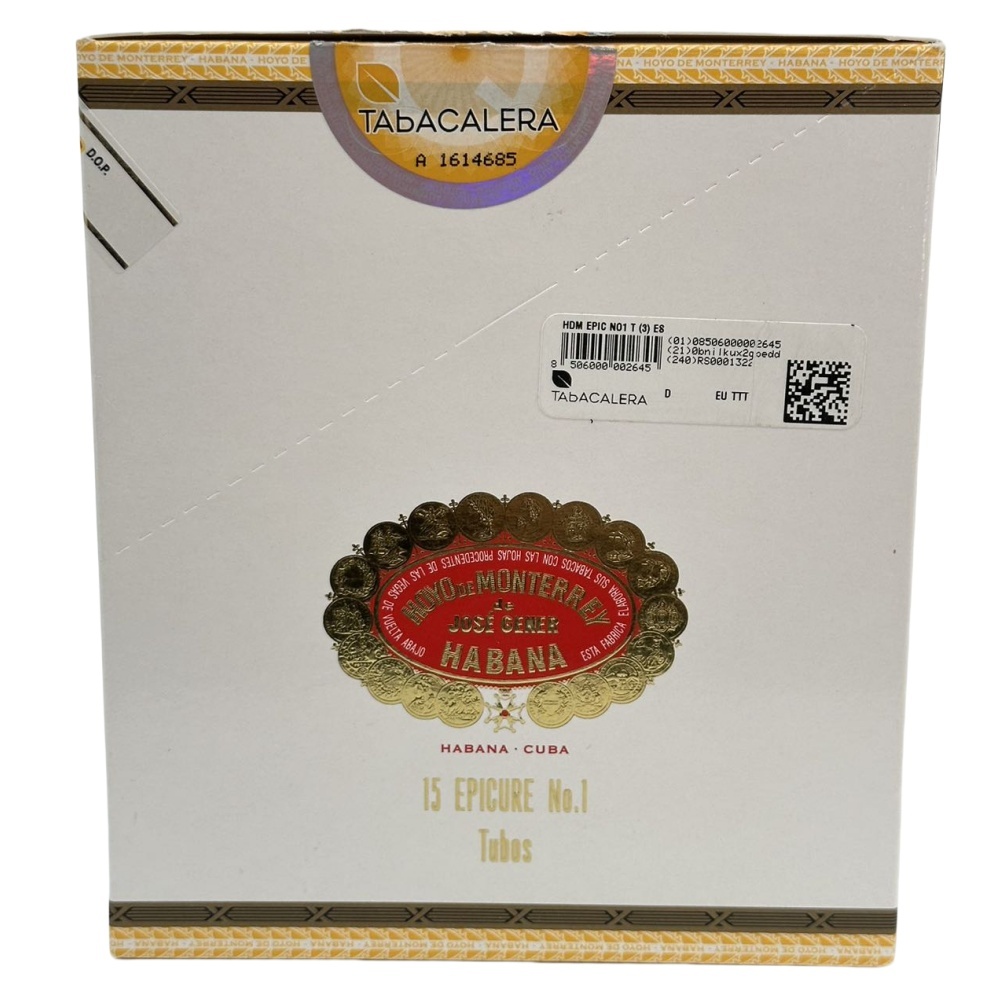 HOYO de MONTERREY EPITURE NO.1 15s 好友 美食家一号纸盒铝管 15支/盒