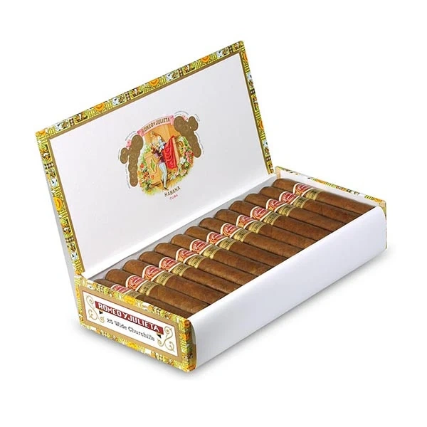 ROMEO Y JULIETA WIDE CHURCHILS 25s 罗密欧与朱丽叶 宽丘吉尔 25支/盒（澳门自提）