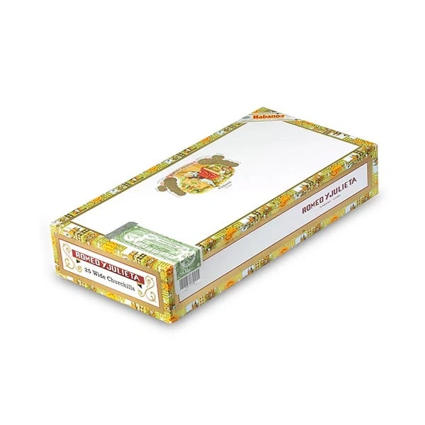ROMEO Y JULIETA WIDE CHURCHILS 25s 罗密欧与朱丽叶 宽丘吉尔 25支/盒（澳门自提）