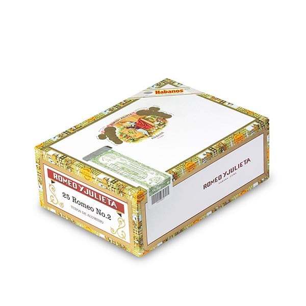 Romeo Y Julieta Cigar | Romeo No.2 罗密欧．朱丽叶2号 25支/盒（香港自提）