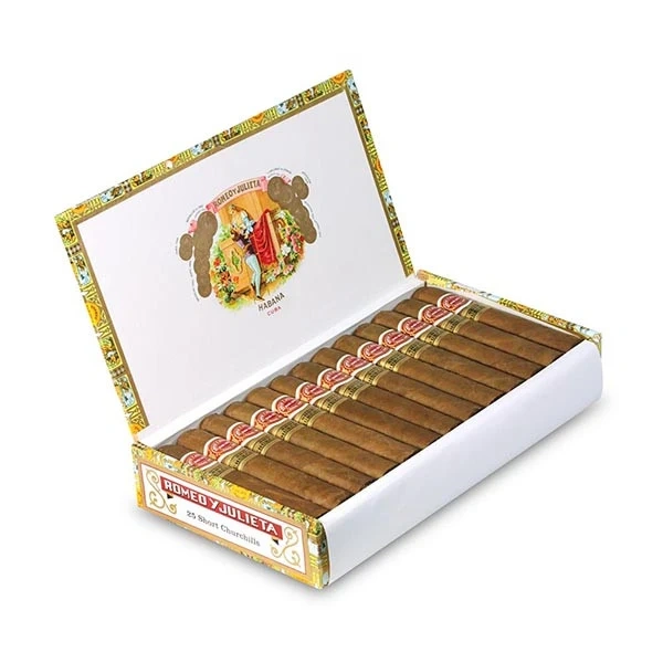 Romeo Y Julieta Cigar |Short Churchils 罗密欧．朱丽叶 短丘吉尔25支/盒（澳门自提）