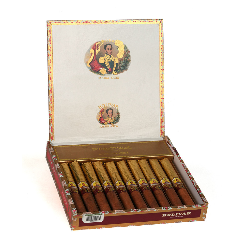 BOLIVAR NEW GOLD MEDAL（LCDH）10s 玻利瓦尔 金手指LCDH 10支/盒（香港自提）