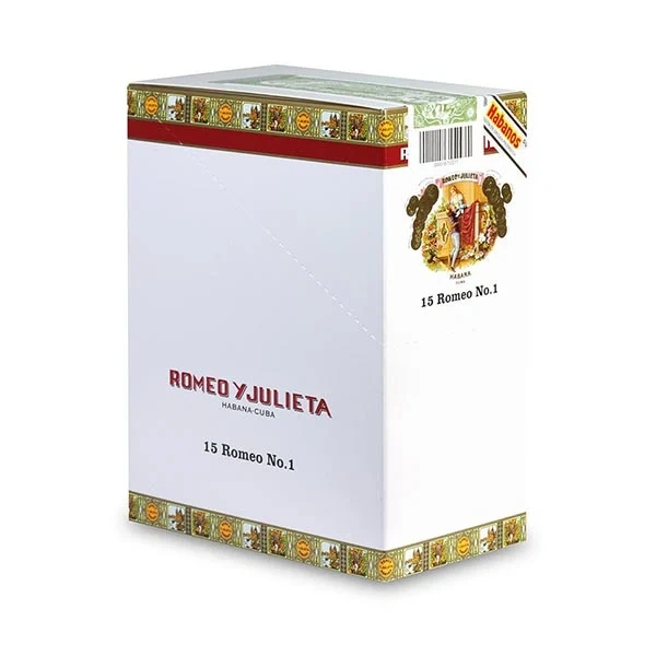 ROMEO Y JULIETA No.1 15s 罗密欧与朱丽叶 一号纸盒铝管 15支/盒（澳门自提）