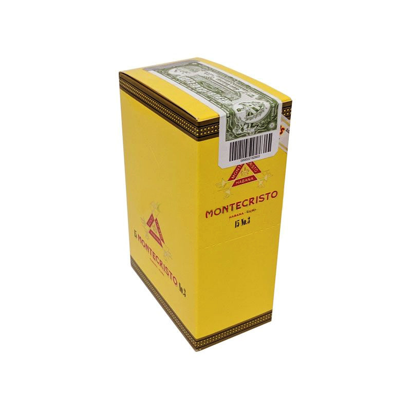 MONTECRISTO No.3 25s 蒙特 三号纸盒 25支/盒（澳门自提