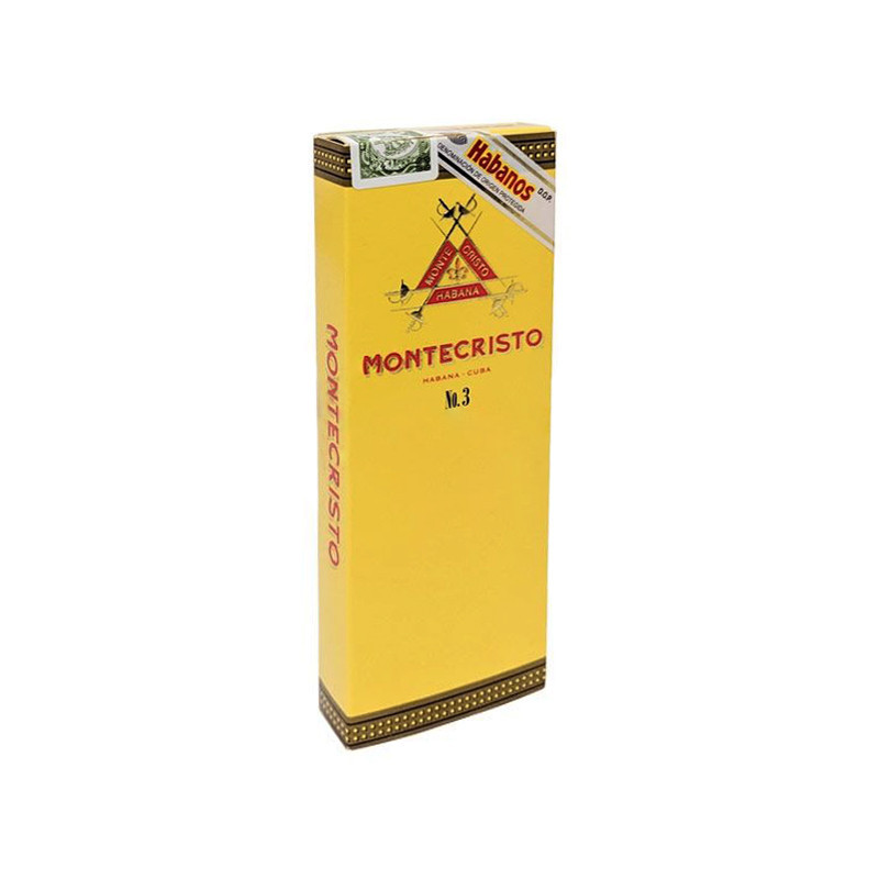 MONTECRISTO No.3 25s 蒙特 三号纸盒 25支/盒（澳门自提