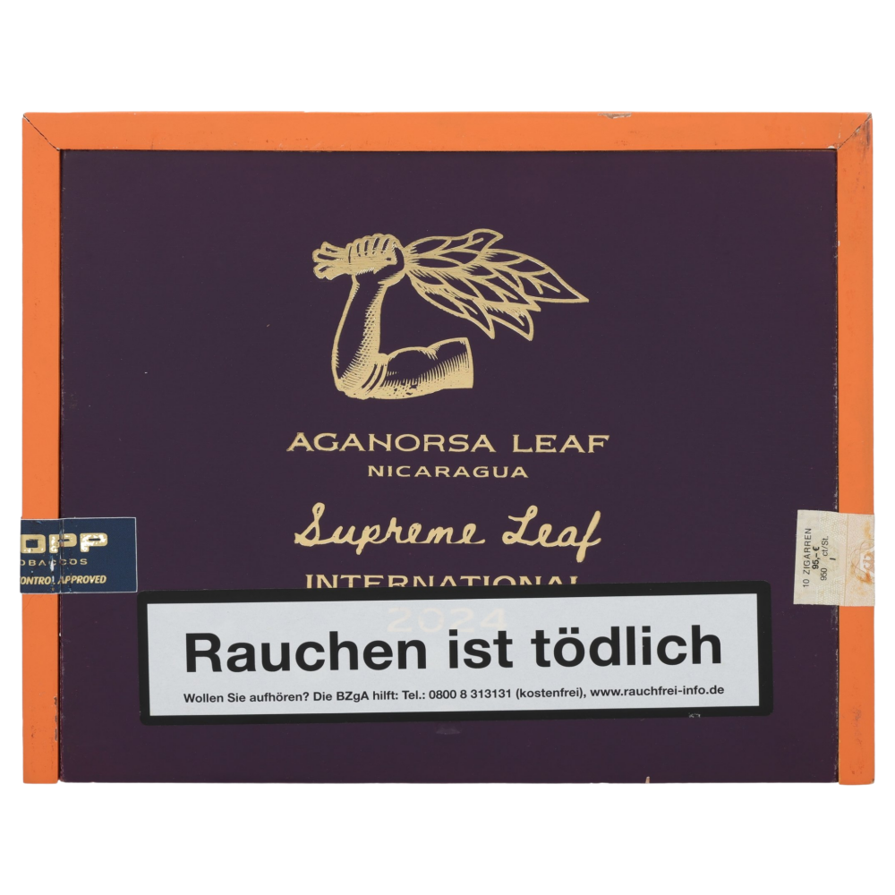 Aganorsa Leaf Supreme Leaf internationality Toro 10s 紫檀叶 至高叶 国际版 托罗 10支/盒（澳门自提）