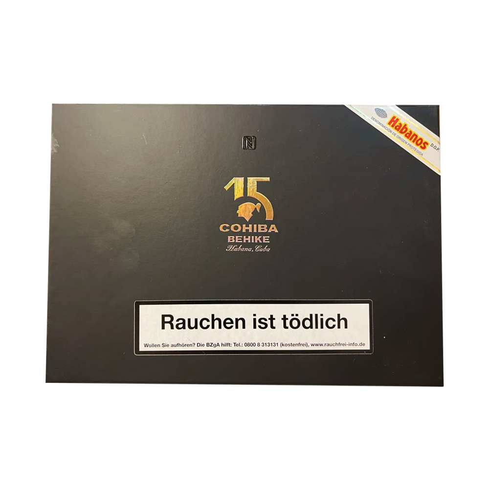 Cohiba Behike 15 Aniversario Selection高希霸 BHK 52/54/56/58 15 周年纪念套装4支/盒（香港自提）