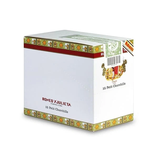 ROMEO Y JULIETA PETIT CHURCHILLS 15s 罗密欧与朱丽叶 小丘吉尔纸盒铝管 15支/盒