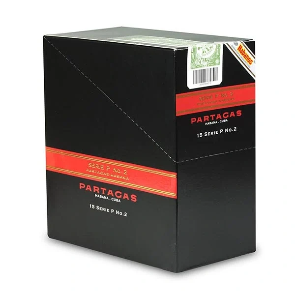 PARTAGAS SERIE P No.2 15s 帕特加斯 P2号 15支/盒