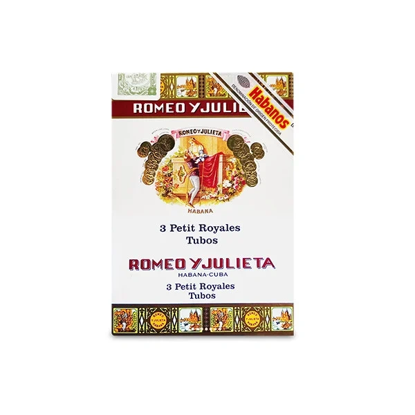 ROMEO Y JULIETA Petit Royales 罗密欧与朱丽叶小皇族 铝管 15支/盒（澳门自提）