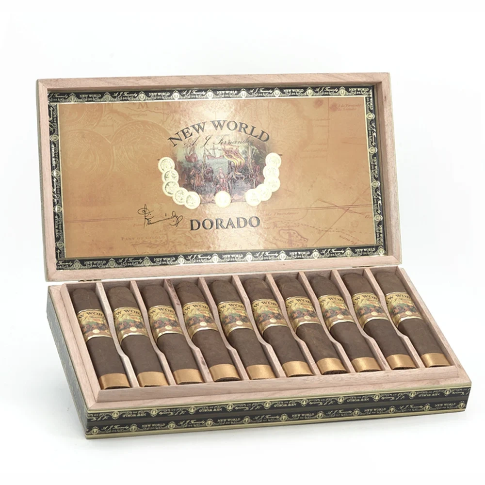 AJ Fernandez New World Dorado Gordito AJ费尔南德斯新世界多拉多小戈多10支/盒（澳门自提）