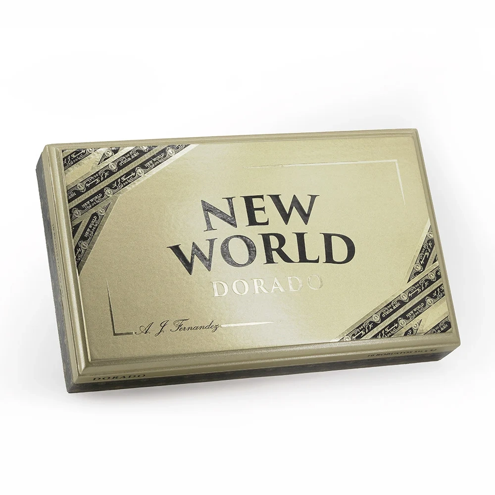 AJ Fernandez New World Dorado Robusto AJ费尔南德斯新世界多拉多罗布图10支/盒（澳门自提）