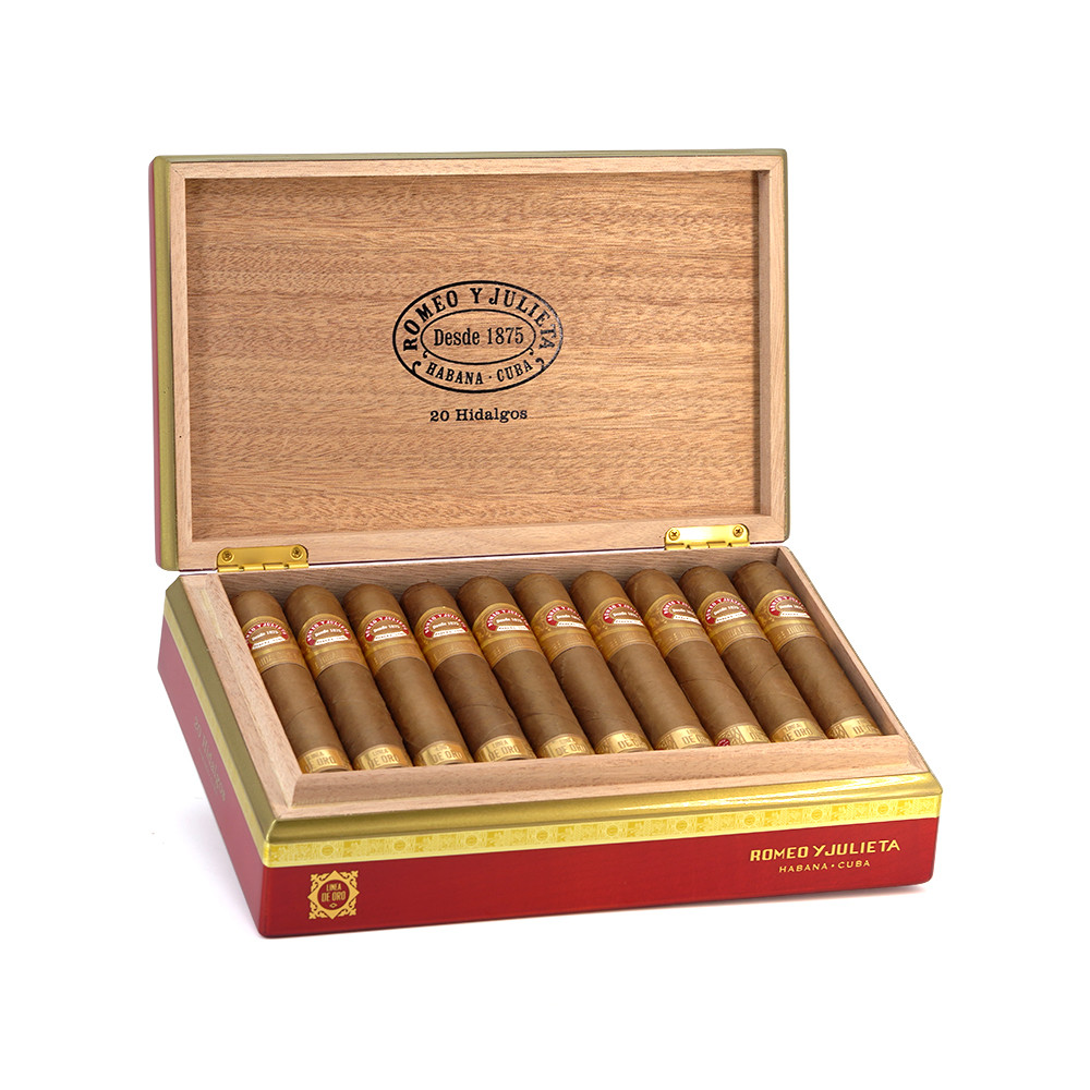 ROMEO Y JULIETA HIDALGOS 20s 罗密欧朱丽叶 黄金线系列绅士 20支/盒（澳门自提）