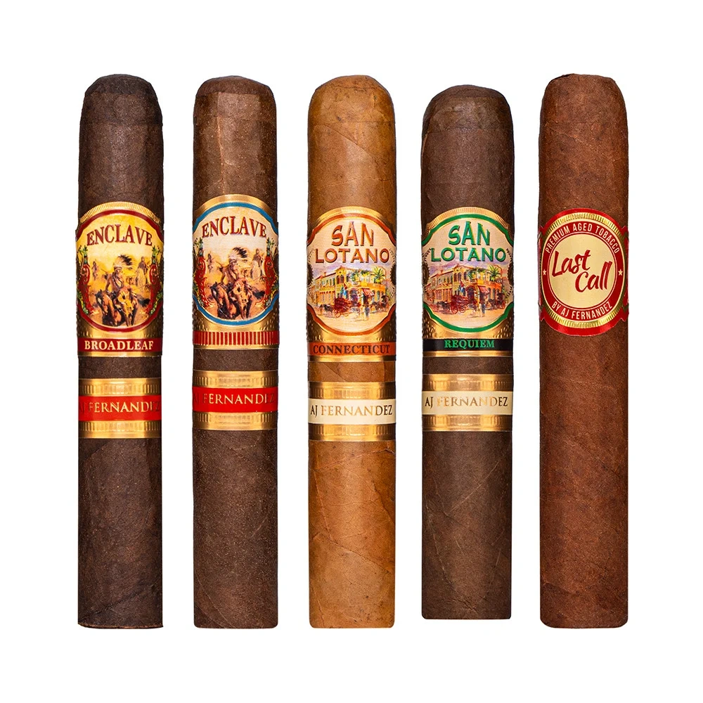 AJ Fernandez AJ费尔南德斯 Premium Robusto Sampler 精选罗布图 5支/包（澳门自提）