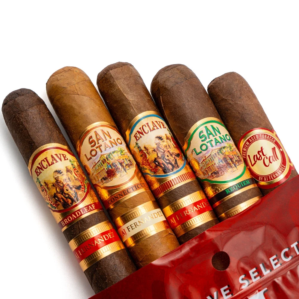 AJ Fernandez AJ费尔南德斯 Premium Robusto Sampler 精选罗布图 5支/包（澳门自提）