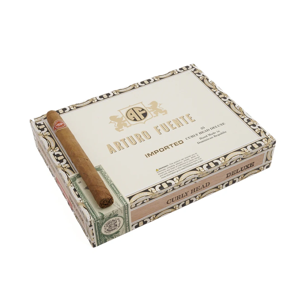 Arturo Fuente Curly Head Deluxe 阿图罗富恩特 自然茄衣豪华卷制 25支/盒（澳门自提）