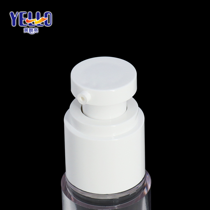 Transparent Airless Pump Bottles 35ml For Serum Or Foundation