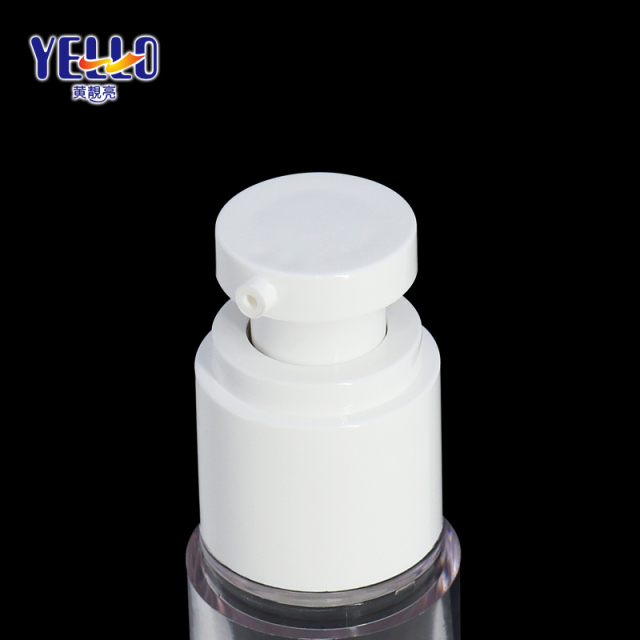 Transparent Airless Pump Bottles 35ml For Serum Or Foundation
