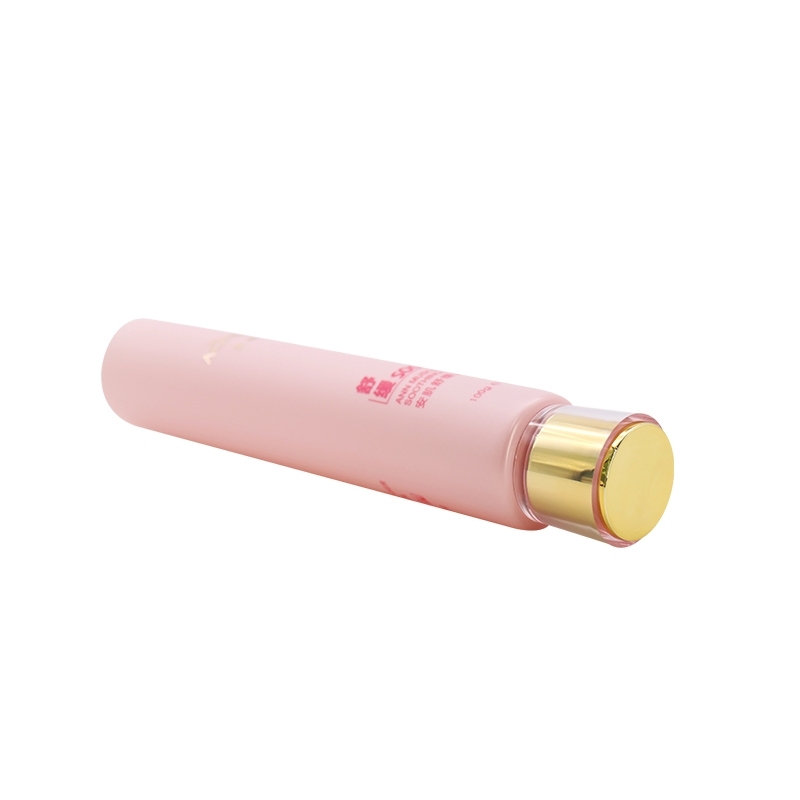 Luxury Plastic Cosmetic Tubes For Face Cream Acrylic Screw Cap / Squeeze Tubes For Lotion