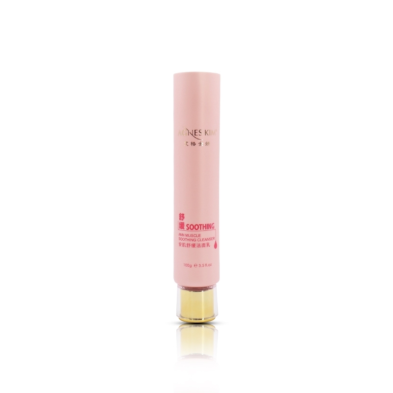 Luxury Plastic Cosmetic Tubes For Face Cream Acrylic Screw Cap / Squeeze Tubes For Lotion