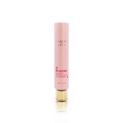 Luxury Plastic Cosmetic Tubes For Face Cream Acrylic Screw Cap / Squeeze Tubes For Lotion