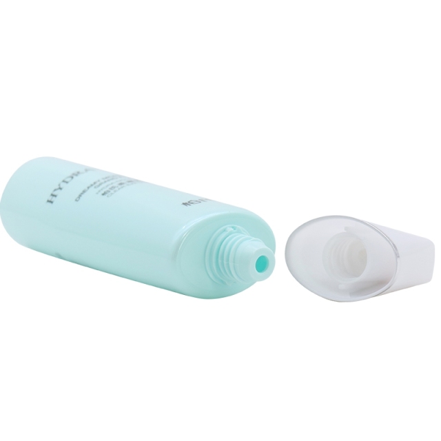 Luxury Refillable Squeeze Tubes For Cosmetic Packaging Screw Cap