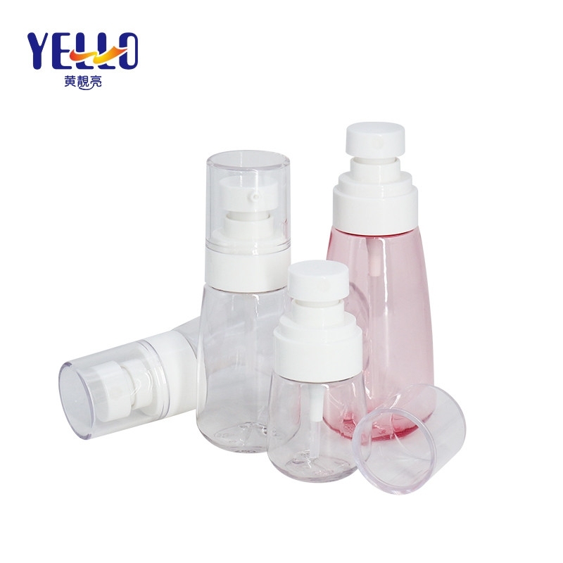 Recyclable Travel Plastic Cosmetic Spray Bottles 100ml Silk Printing