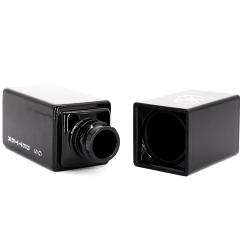 Luxury Black Square Cosmetic Spray Bottle , Plastic Fine Mist Spray Pump Bottle