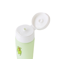 Refillable Plastic Cosmetic Tubes , Baby Cream Facial Cleanser Tube
