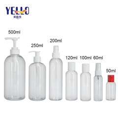 Plastic Fine Mist Spray Bottle 30ml 50ml For Alcohol Hand Sanitizer