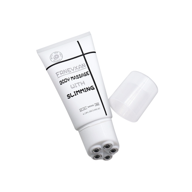 Durable Plastic Squeeze Tubes For Lotion With Massage Roller Ball