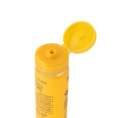 Cosmetic Packaging Face Wash Tube With Flip Top Cap Custom Capacity