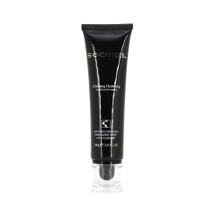 Empty 100ml Plastic Cosmetic Tubes With Acrylic Transparent Cap