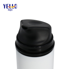 Customized Color Plastic Airless Bottle For Skin Cream Hot Stamping
