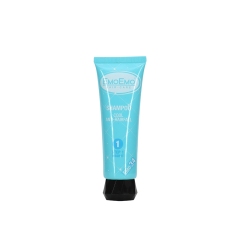 Facial Cleaning Plastic Cosmetic Tubes , Empty Squeeze Cream Tube