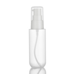 Transparent PP Plastic Bottle , Refillable Empty Cosmetic Containers 60Ml