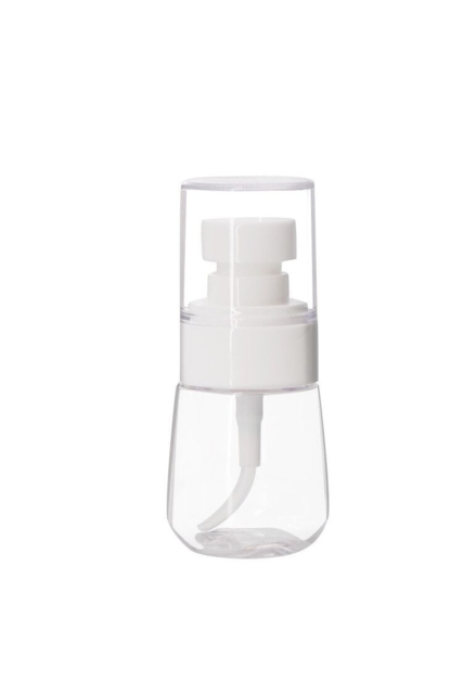 Refillable Fine Mist Spray Bottle Transparent PETG Plastic Material